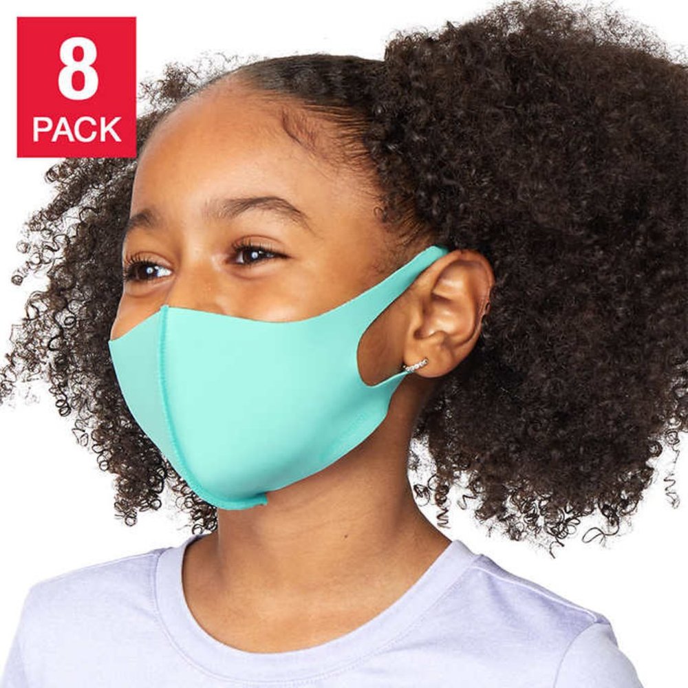 32 Degrees Kids Mask (Unisex Face Cover 8-pack)- New Sealed
